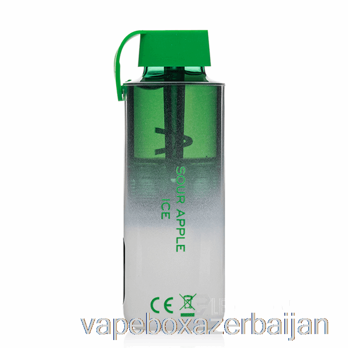 Vape Box Azerbaijan VOZOL Neon 10000 Disposable Sour Apple Ice